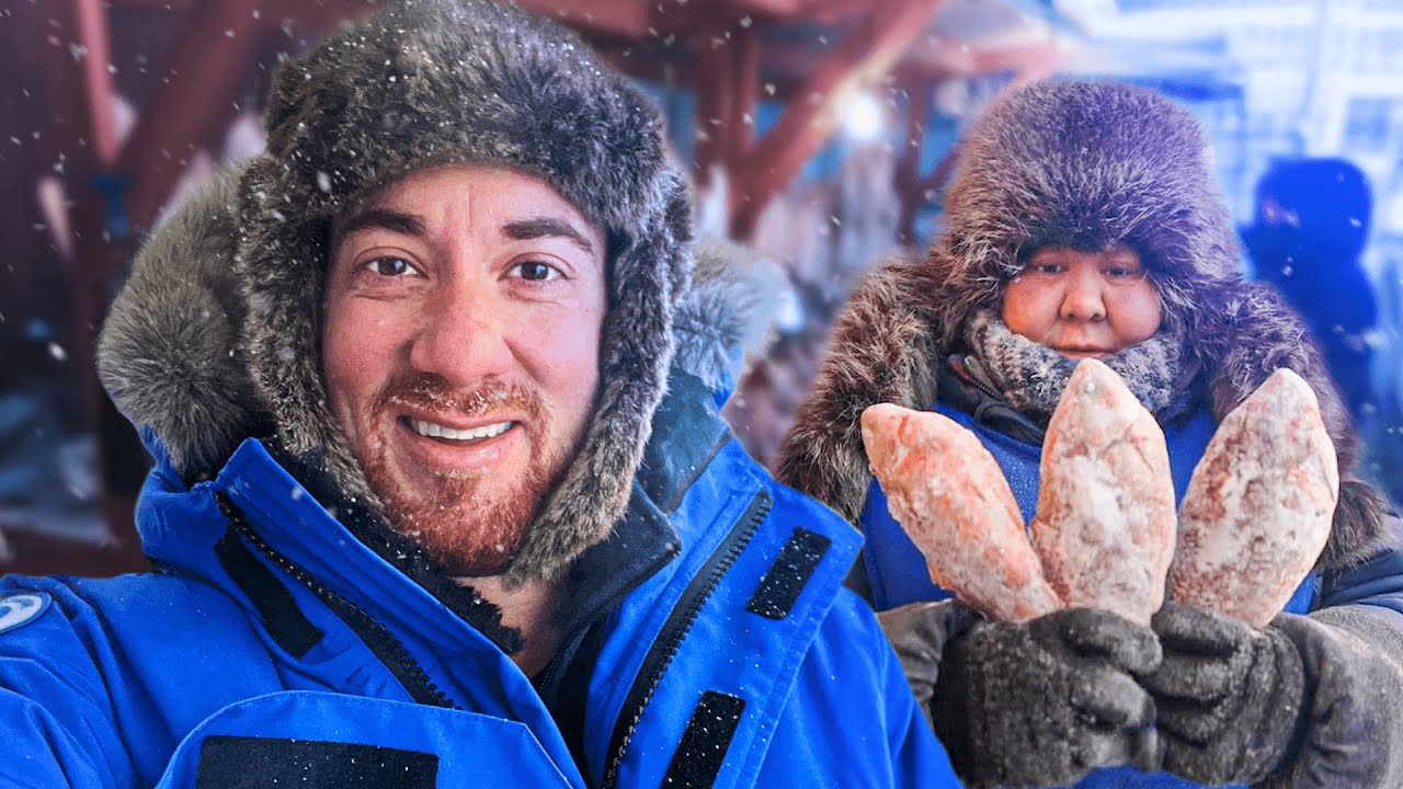 Inside The World's Coldest Market (-45 Degrees)