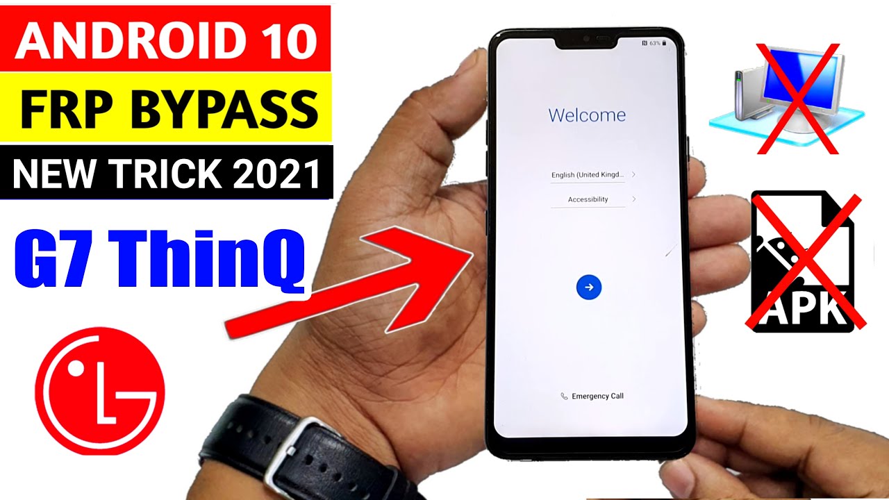LG G7 ThinQ GOOGLE ACCOUNT BYPASS/ FRP UNLOCK (Without PC) New Method 2021 🔥🔥🔥