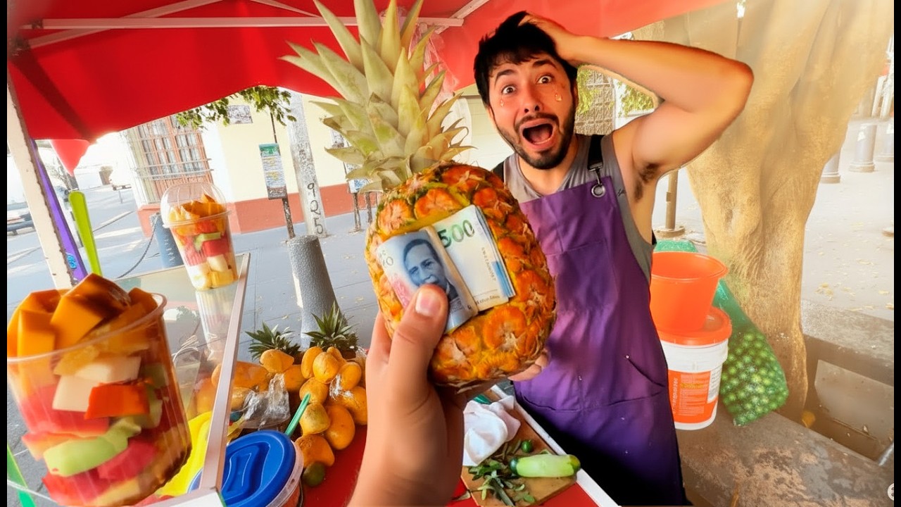 Le dí recompensa millonaria a frutero por su bondad ❤️ su reacción vale oro #ayudandoapersonas