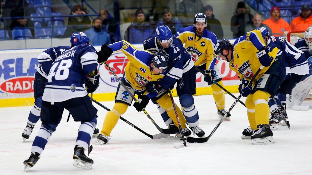 2. ČF play off WSM ligy: Rytíři Kladno - HC Slovan Ústí nad Labem 1:2PP