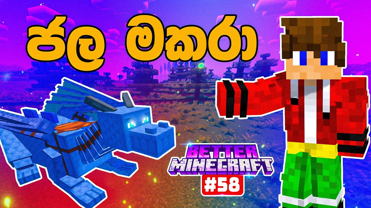 Better Minecraft: Turning the Ender Dragon Egg into a Water Dragon Egg! #58