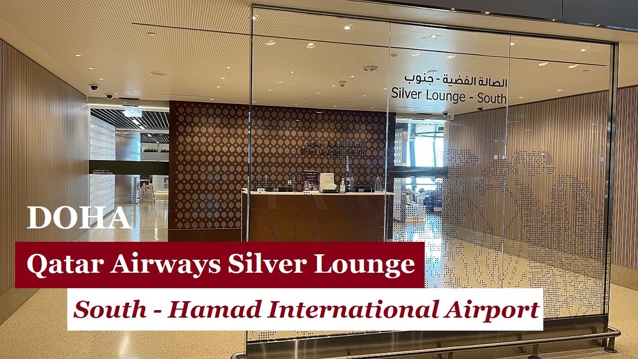 Qatar Airways Silver Lounge - South | Doha Hamad International Airport - Quick Tour #8