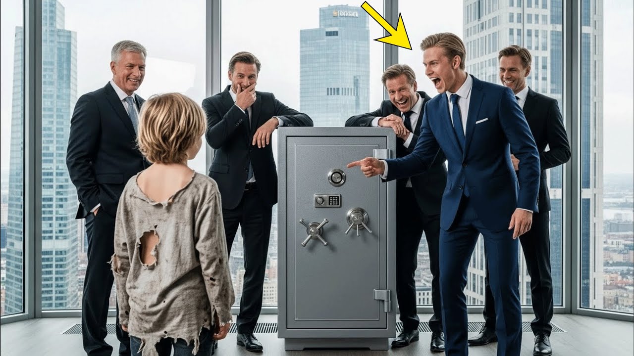 JAG GER DIG 100 MILJONER OM DU ÖPPNAR KASSASKÅPET – DEN FATTIGE POJKEN CHOCKAR MILJONÄREN