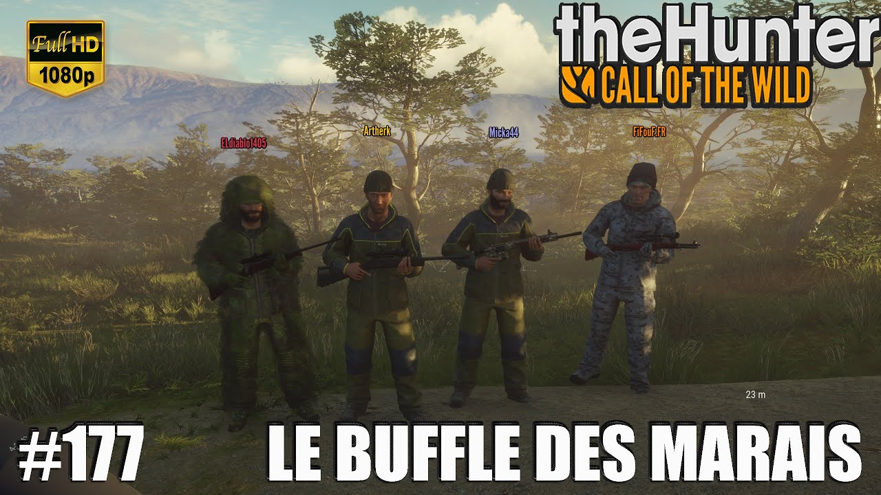 THEHUNTER CALL OF THE WILD #177 UNE NOUVELLE CHASSE AUX BUFFLES DES MARAIS | JEU DE CHASSE 2022
