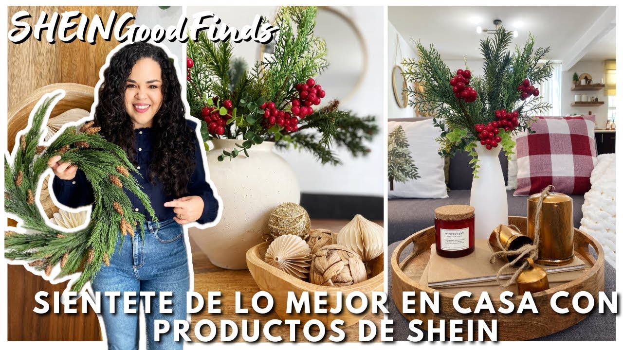 ¡ Rebajas Navideñas de SHEIN 2023 ! ♥️ último video del año 🥹 Cambios en la decoración de la Casa