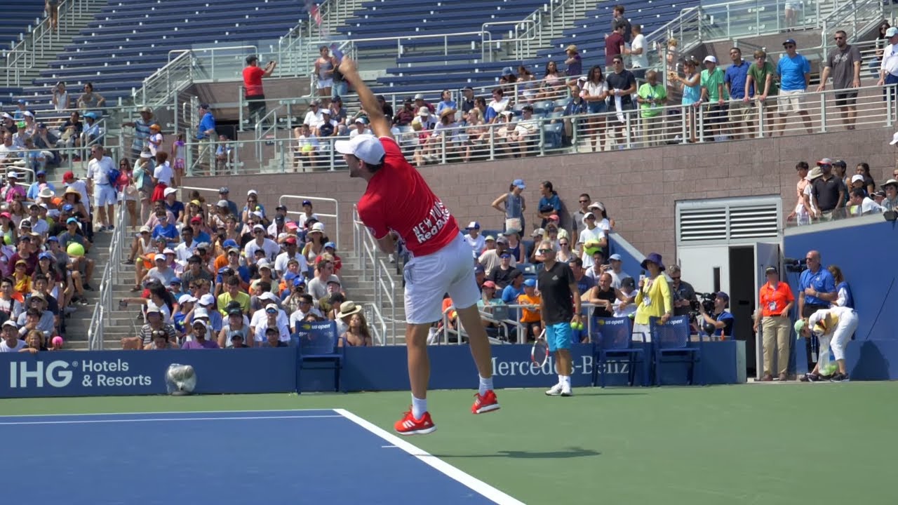 Dominic Thiem Serve Slow Motion