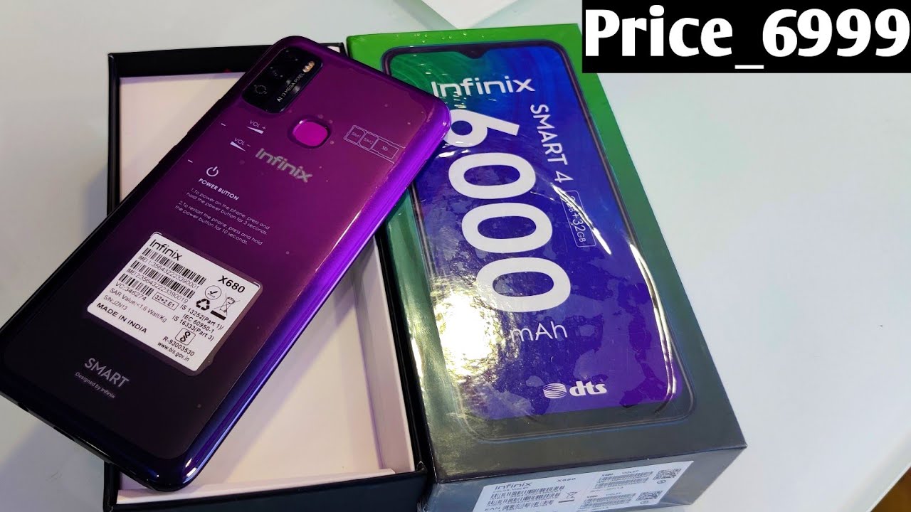 Infinix Smart 4 Violet Unboxing,First Impression & Review🔥🔥🔥!! Best Budget SmartphoneUnder 7000#2021