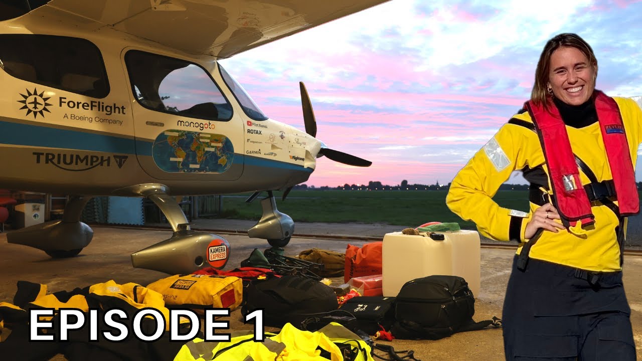 12.000km flight preparations - Long Way South E01