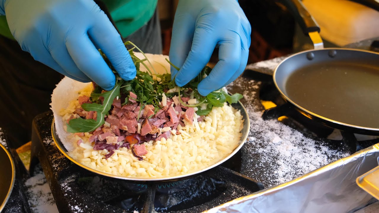 Brazilian Food. Tapioca Wraps from Amazonia. London Street Food