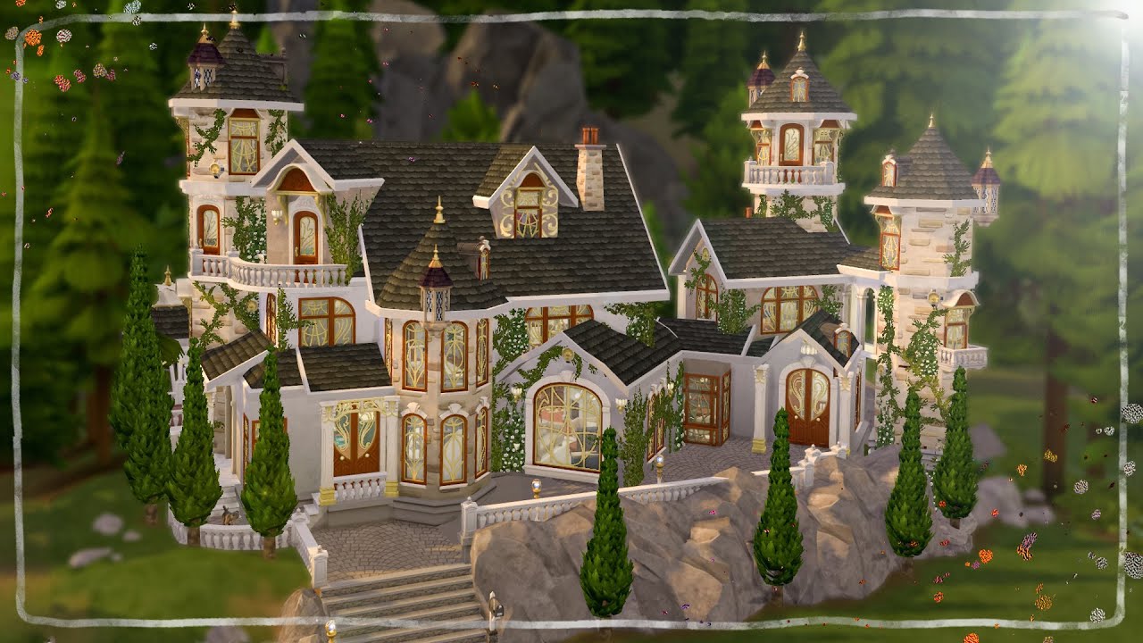 Spellcaster Towers ~ The Sims 4 Speed Build
