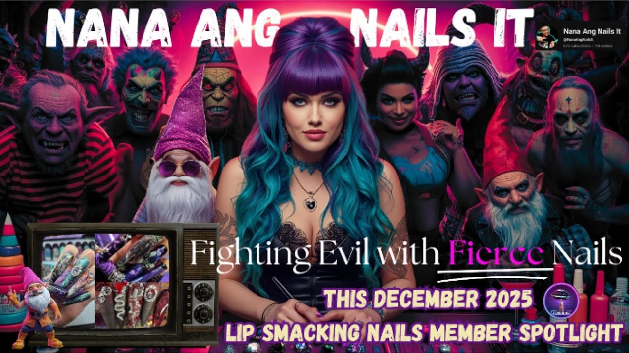 Nana Ang Nails It 💅 | Lip Smacking Nails December Member Spotlight