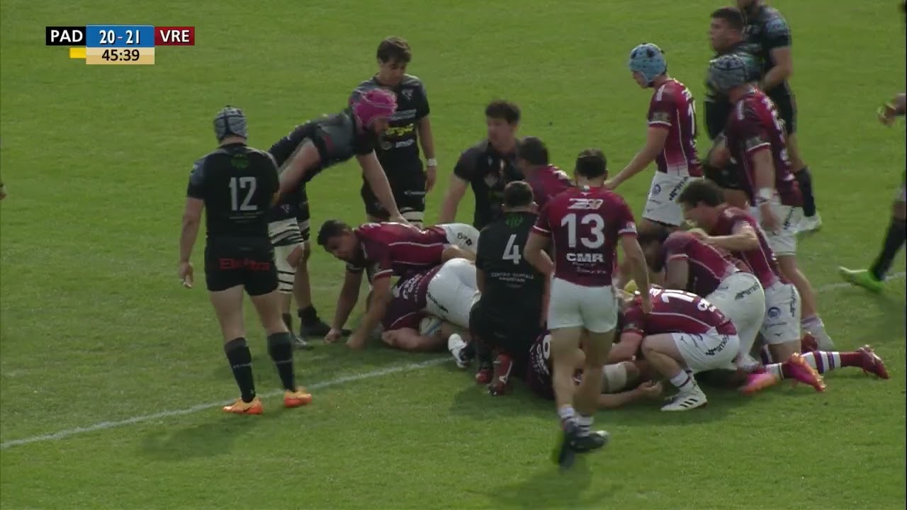 Highlights Petrarca Rugby vs Valorugby Emilia 51-42 (08/04/2023)