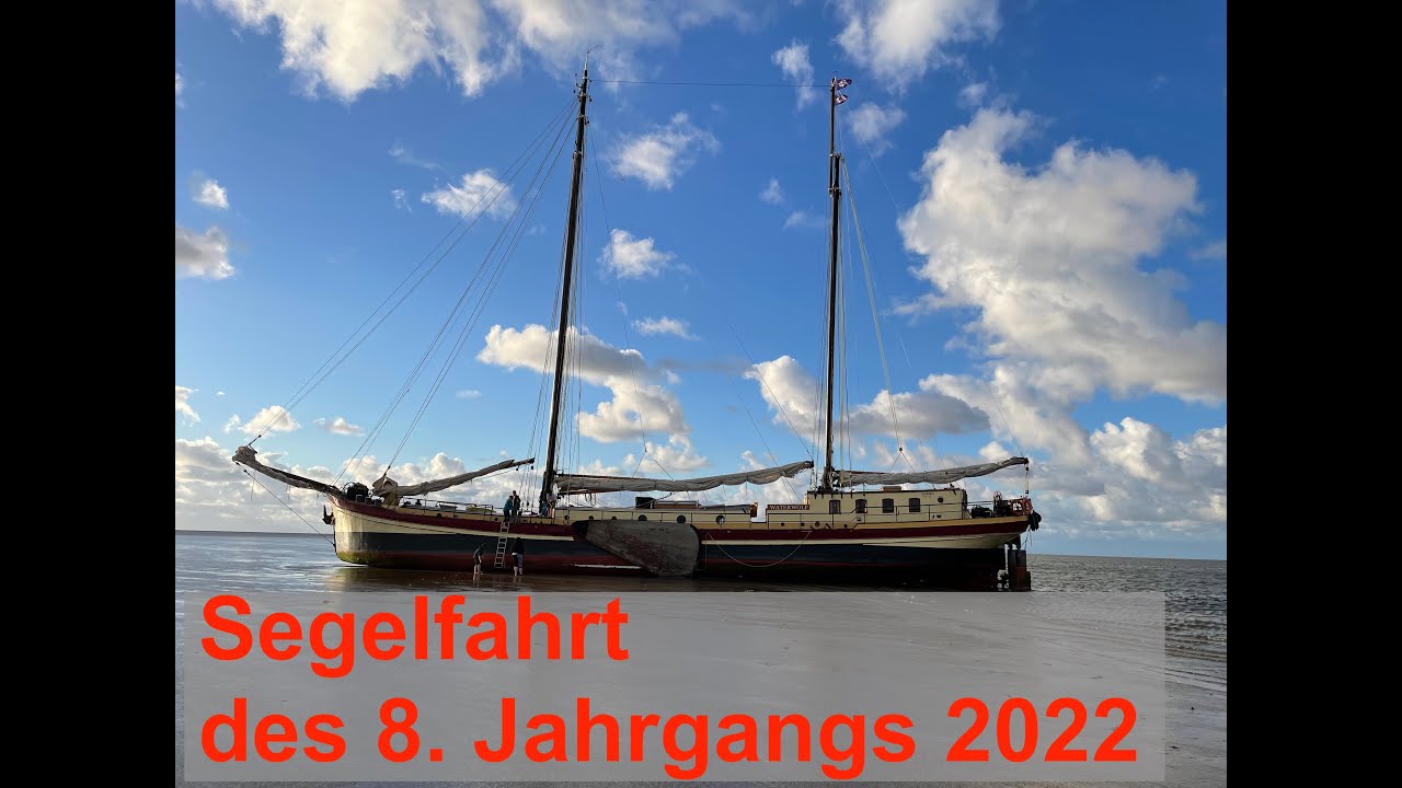 Segelfahrt des 8. Jahrgangs auf dem Ijsselmeer Juli 2022