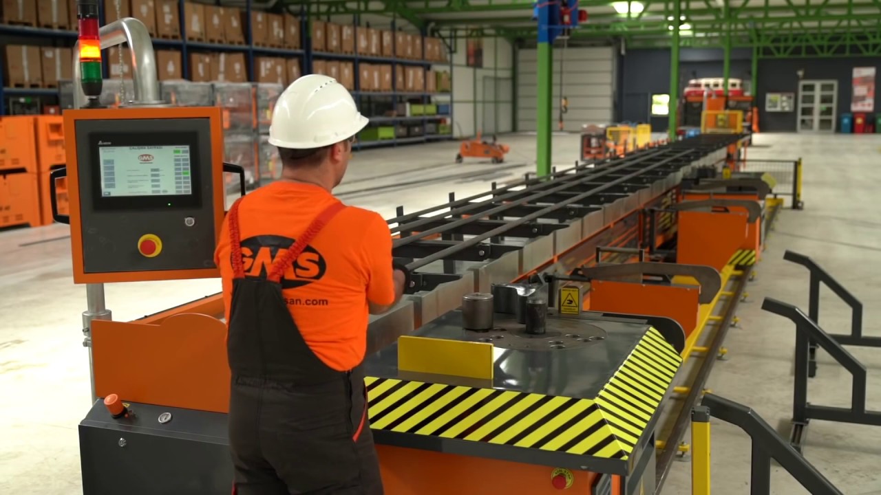 GMS automatic rebar double bender ROBOBENDER 45 S