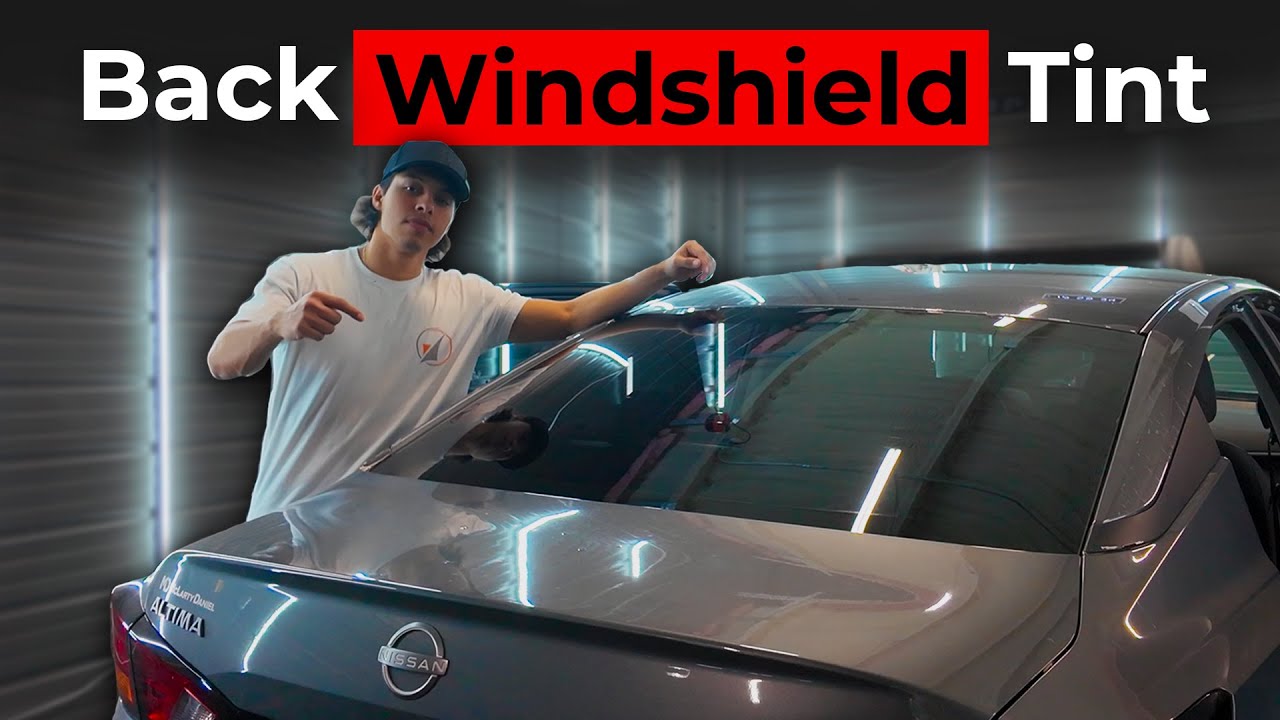 Back Window Tint The Easy Way | Shrink + Install [frankenstein method]
