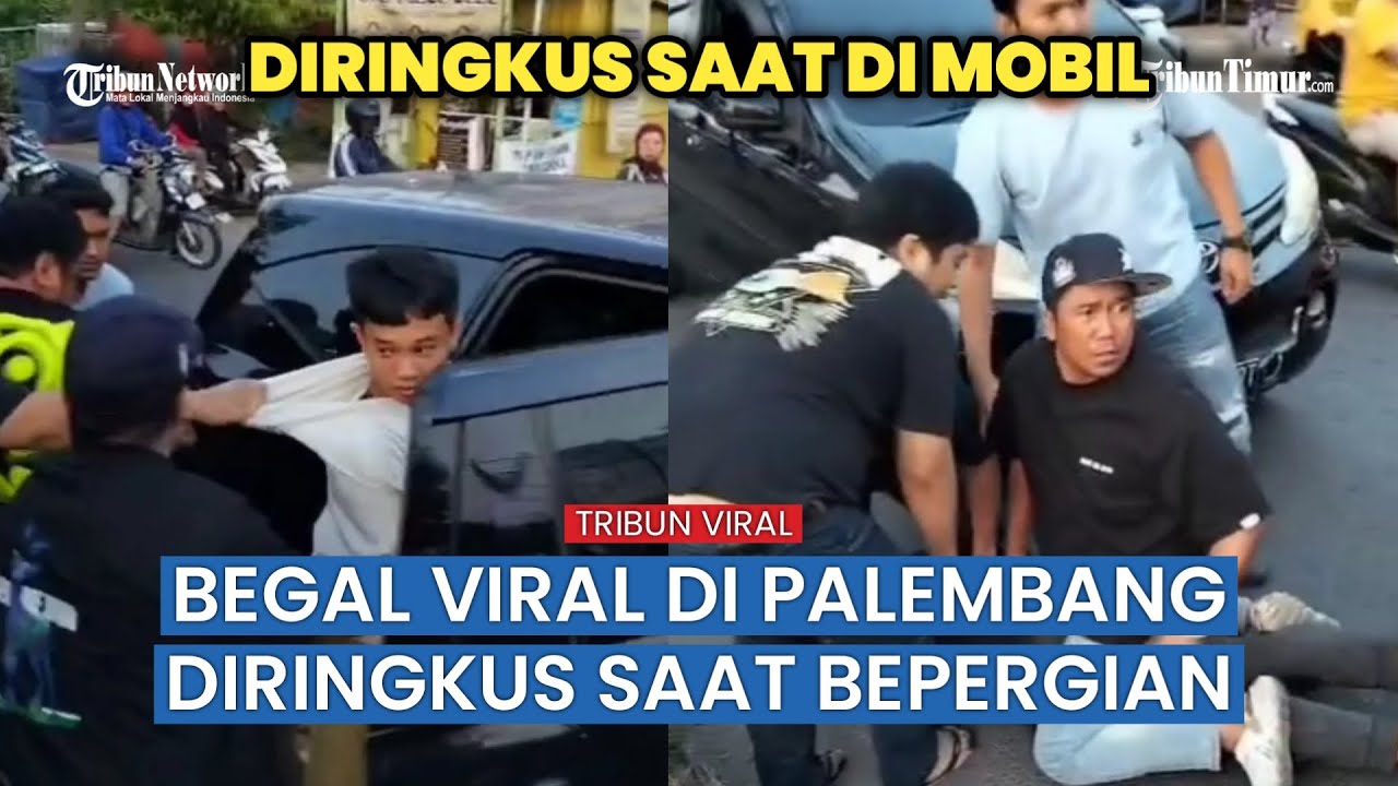Detik-detik Pelaku Begal Diringkus seusai Rampas Motor Emak-emak