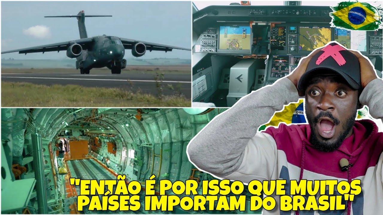 O que a Brasileira EMBRAER🇧🇷 fez com o AVIÃO MILITAR KC 390 é uma INSANIDADE😱