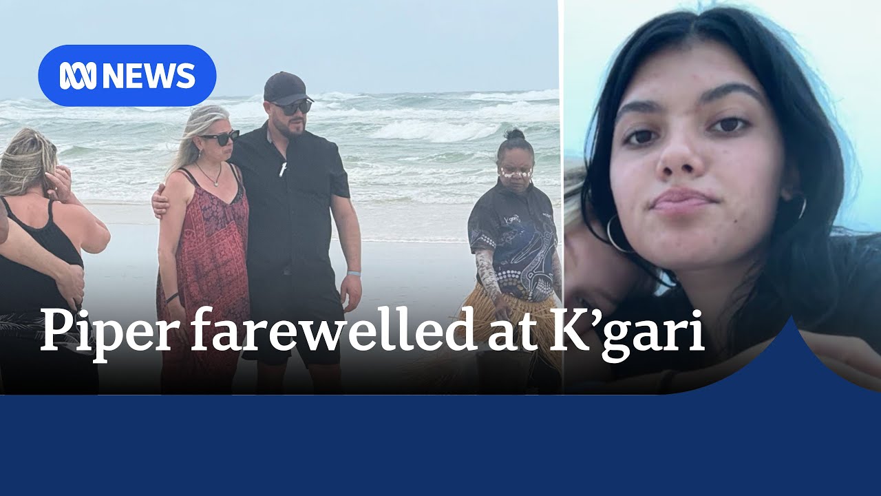 Canadian backpacker who died on K&rsquo;gari farewelled in traditional ceremony | ABC NEWS