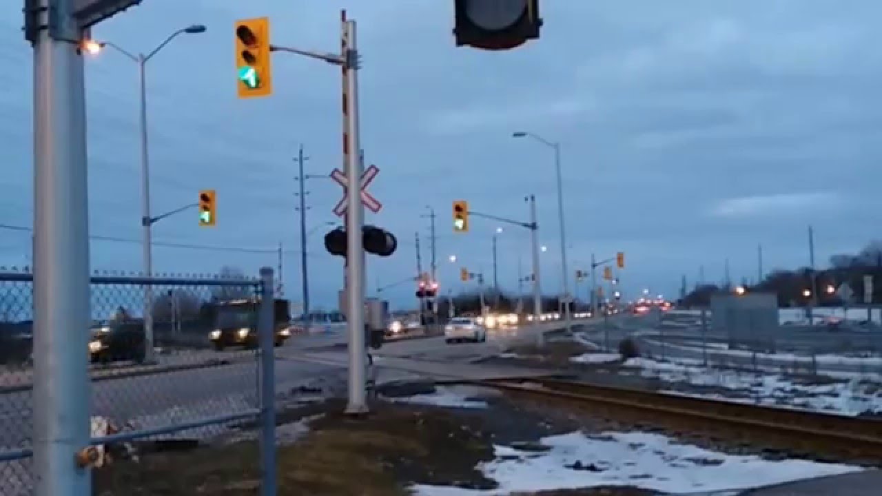 Canadian Railroad Crossing