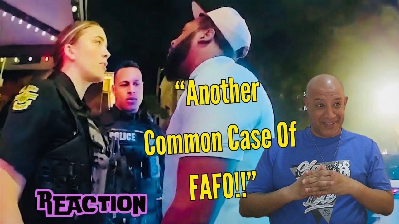 Man Tries Bullying Female Officer, Ends Badly REACTION