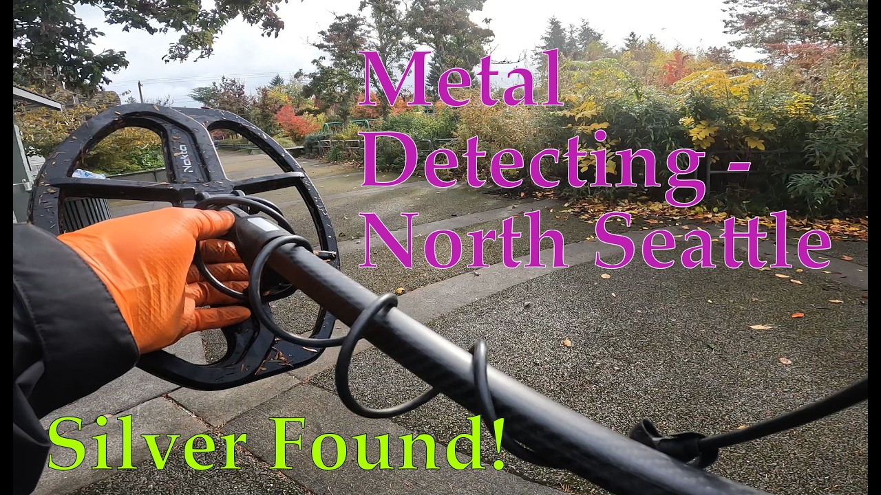 SILVER FOUND! Multi-Park Metal Detecting - North Seattle
