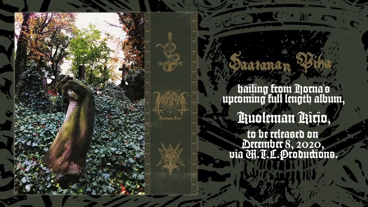 Horna - Saatanan Viha [New Track, 2020]