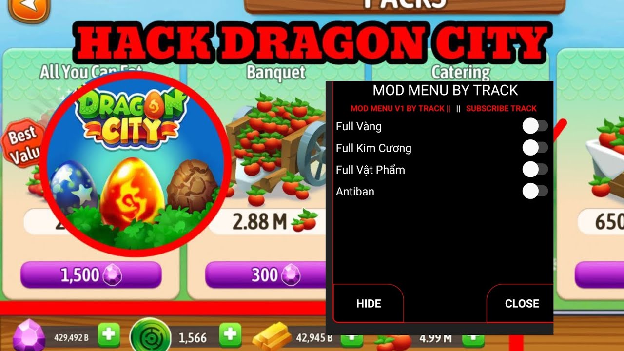 Hướng Dẫn Hack Dragon City Phiên Bản Mới Nhất Năm 2025 Full Kim Cương 