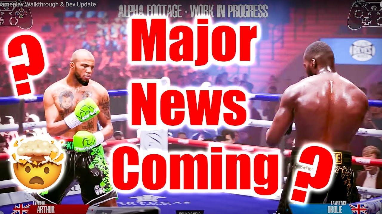 MAJOR NEWS for Esports Boxing Club incoming!? (Boxing Video Game)