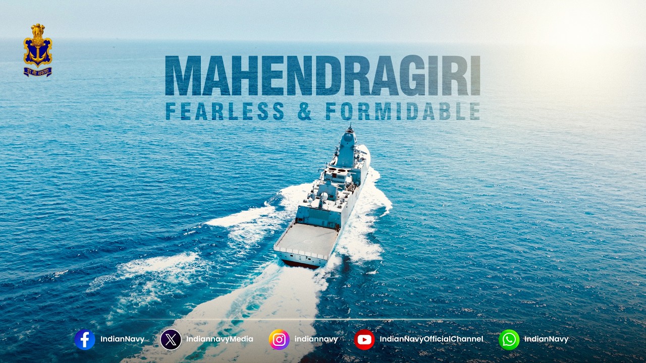 Mahendragiri: India&rsquo;s Future-Ready P17A Stealth Frigate | Advanced Warship | Indian Navy
