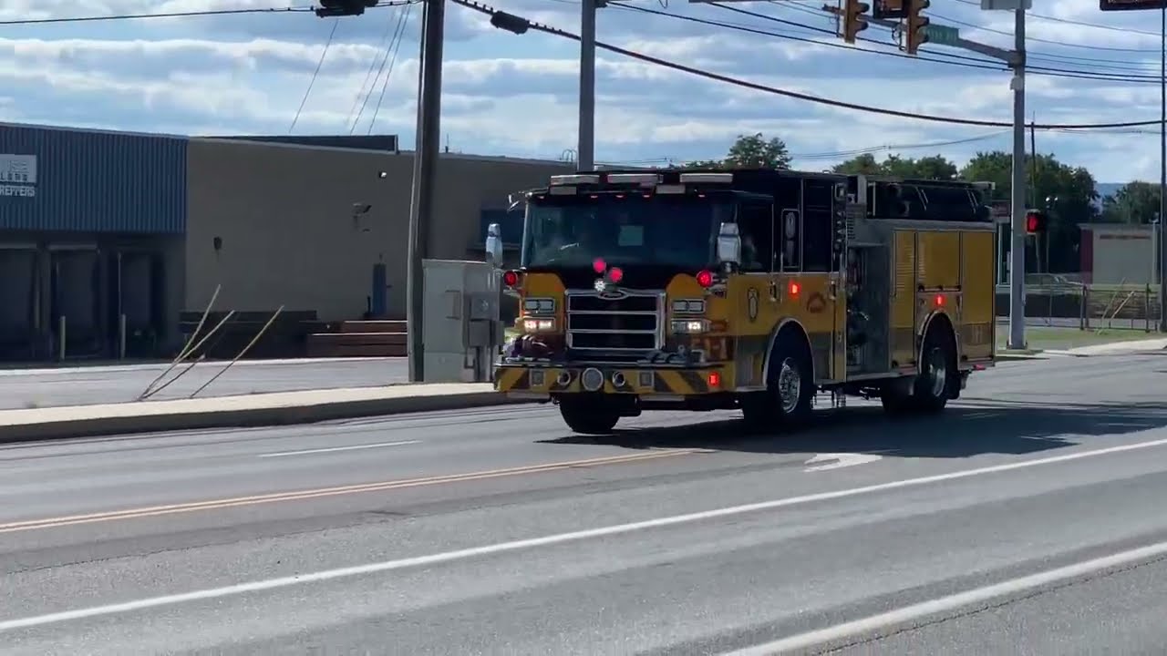 Units responding last week for a cooler on fire in a commercial structure.