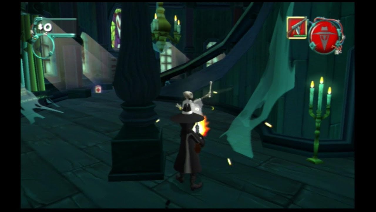 Spy vs Spy (Xbox) - Story (Haunted House) Level 5