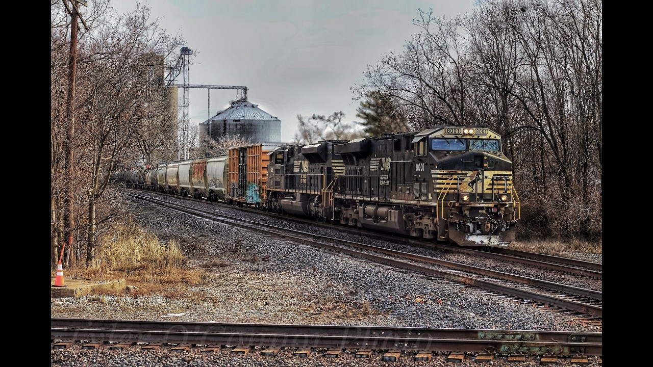 Tolono, IL Railfanning 1/18/25