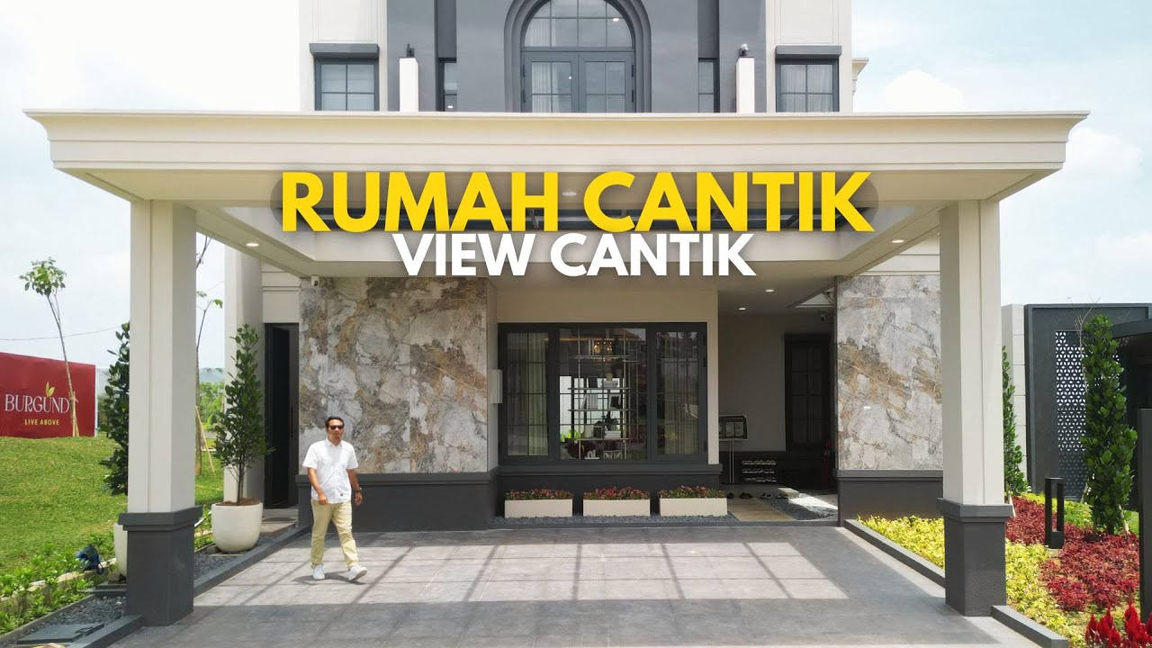 Rumah Gaya American dengan Pemandangan Menawan