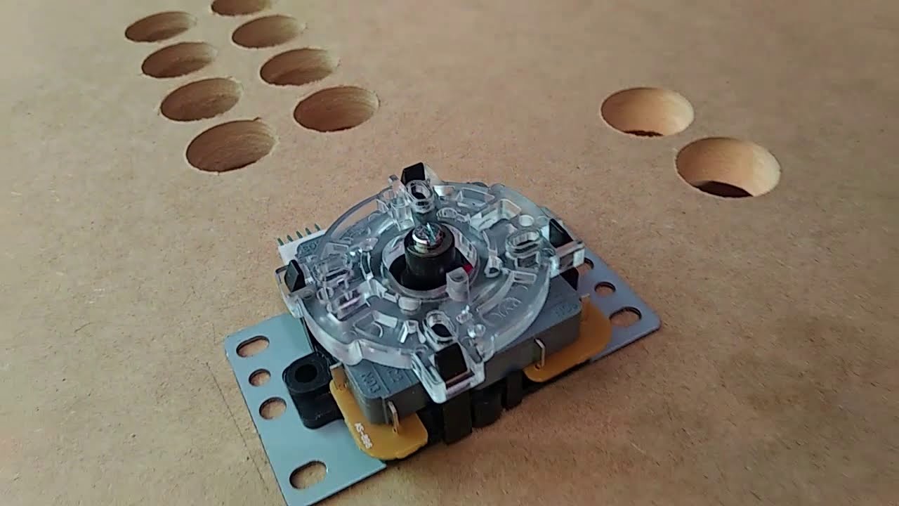 ☑☑MONTAJE CORRECTO DE JOYSTICK SANWA EN TABLEROS DE MADERA