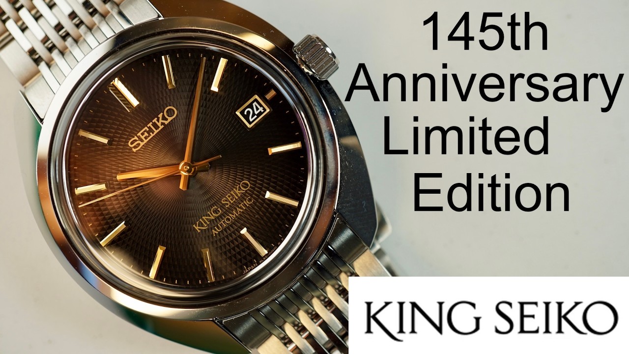 Часы King Seiko, выпущенные к 145-летию компании.