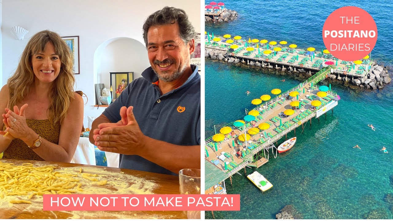 A WEDDING, A FUNERAL & THE WRONG PASTA| The Positano Diaries EP 134
