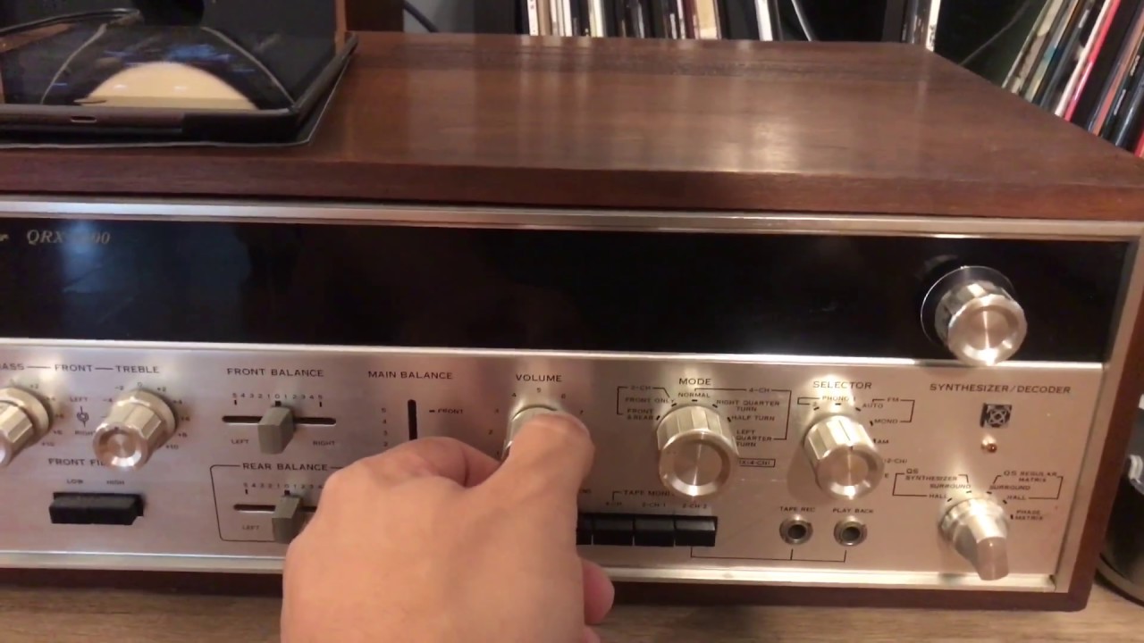 Sansui QRX-4500 receiver