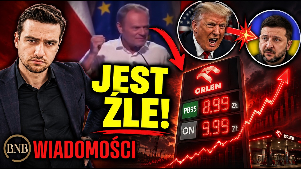 PILNE! Paliwo Droższe o KILKADZIESIĄT Złotych a Rząd NIE MA PLANU! 