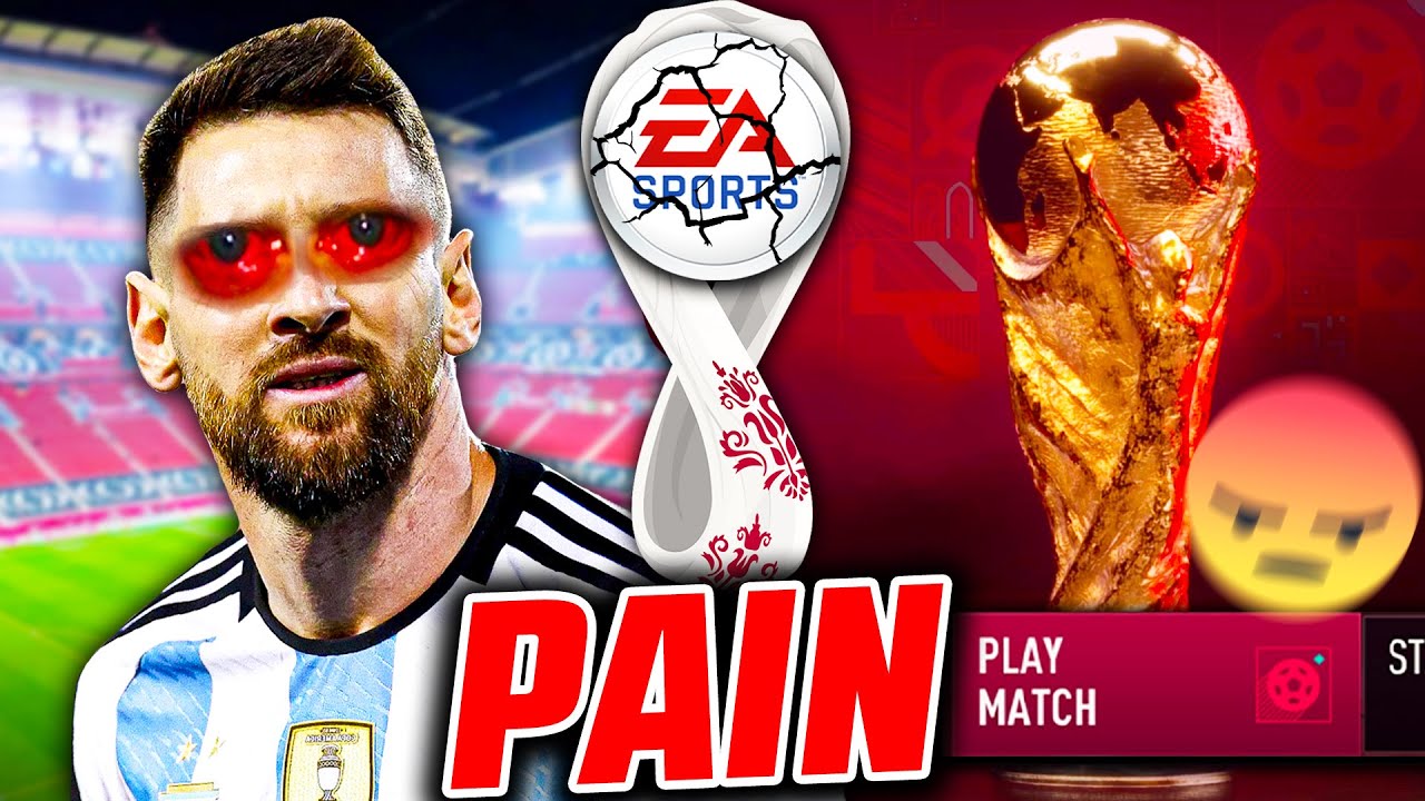 the FIFA 23 WORLD CUP GAME is WORSE than you can imagine...