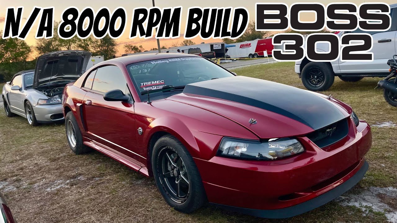 Boss 302 Road Runner N/A Build Swap on Brad's 04 Mustang GT