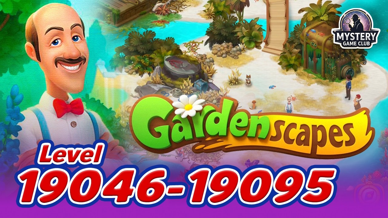 GARDENSCAPES 2026 Level 19046 -19095