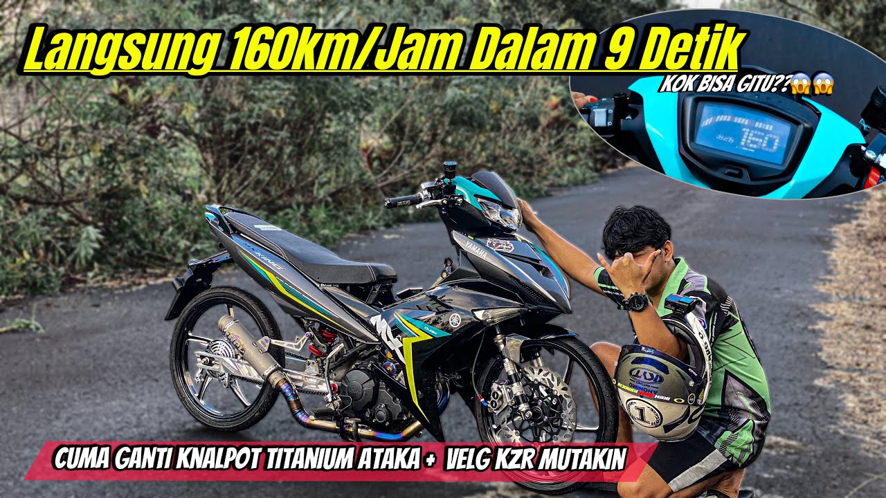 MX King Ngamuk Gara” Knalpot Titanium‼️Ko Bisa Begitu Ya⁉️