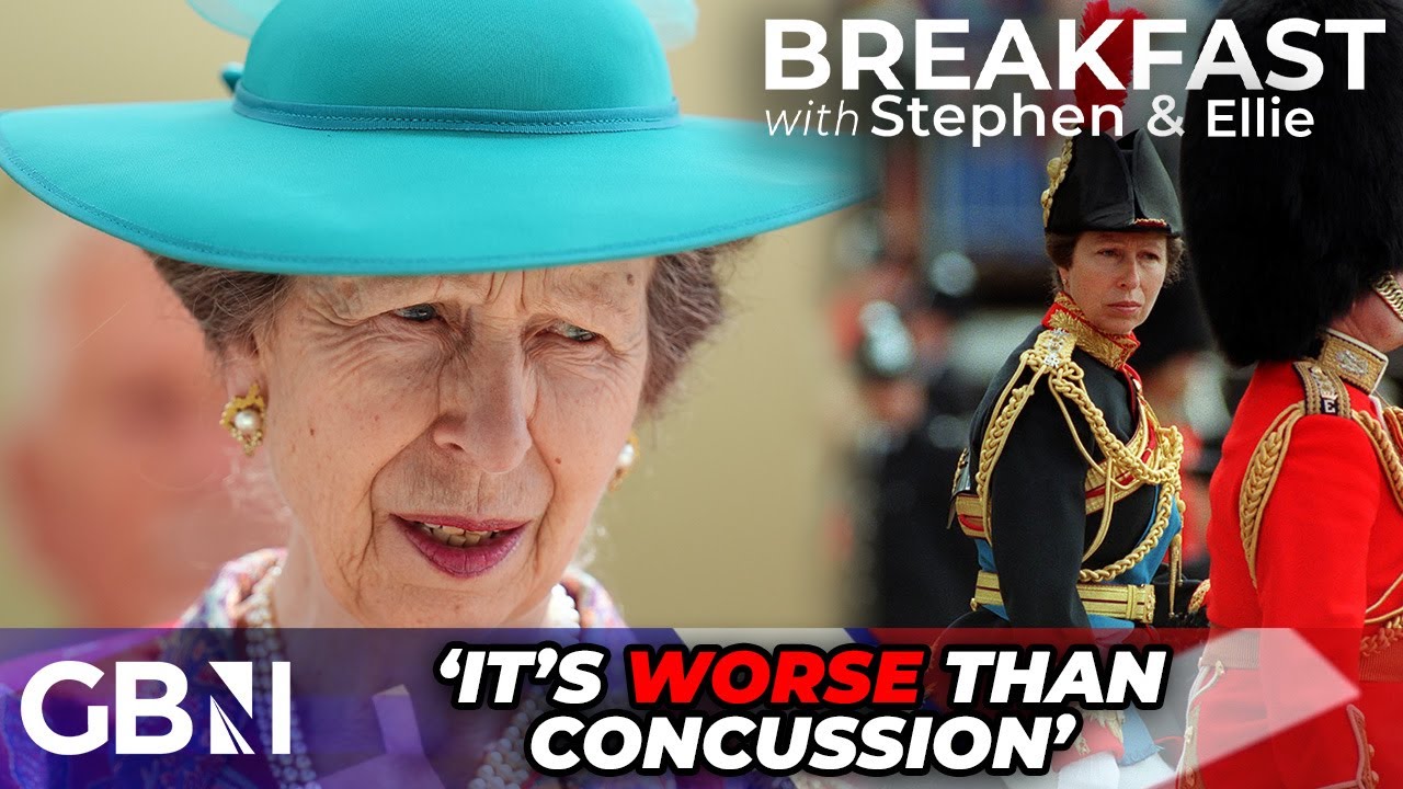 'It's WORSE than concussion': Princess Anne to REMAIN in hospital in latest blow to royals