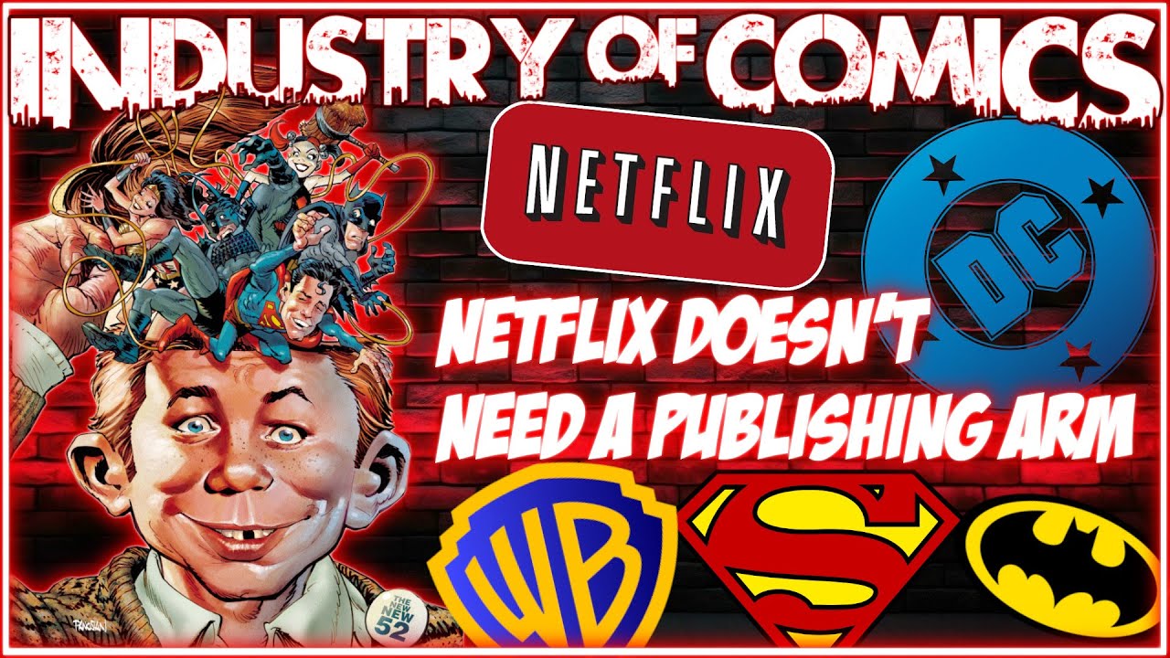 Does Netflix Need a Publishing Arm? |  Big Media, Bigger Questions | Industry of Comics Show