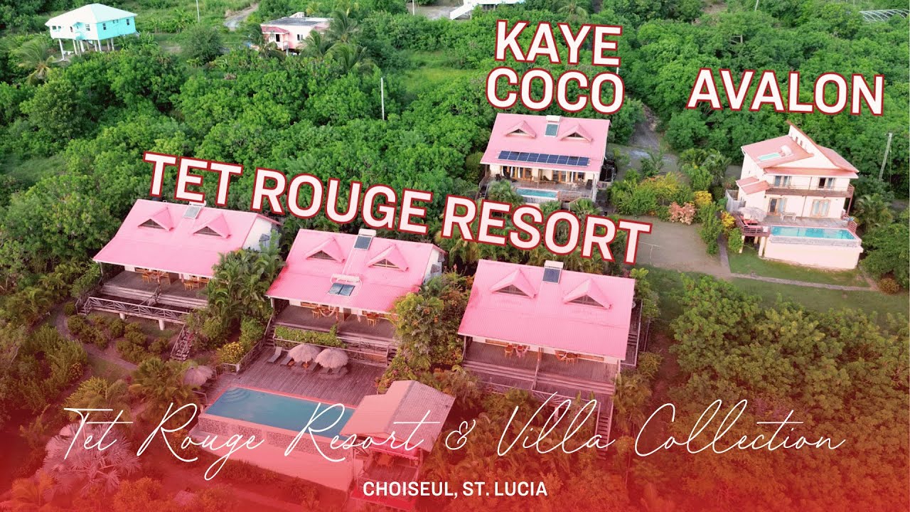 Luxury Boutique Resort for Sale in Saint Lucia | Tet Rouge Resort & Villa Collection