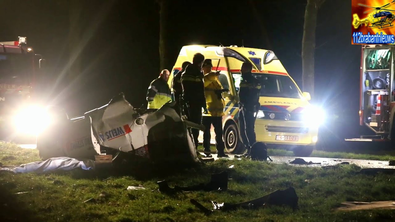 Twee doden na aanrijding Overloonseweg in Venray, derde persoon zwaargewond