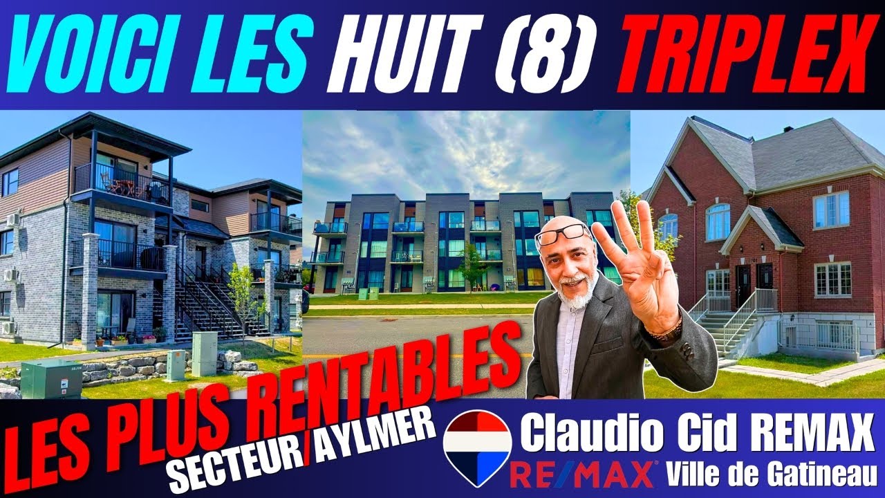 👀 Combien payent les acheteurs pour des TRIPLEX à Aylmer❓(Ville de Gatineau) 🌇 Plex 🌃