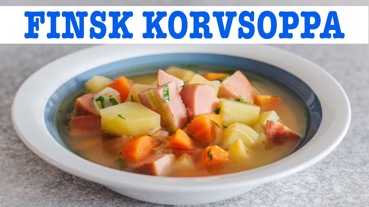 Finsk Klassiker | Finsk Korvsoppa