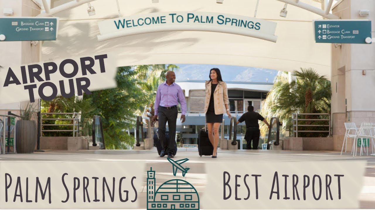 Best Airport in America ! Palm Springs Airport Tour #psp #airporttour #palmsprings #airport