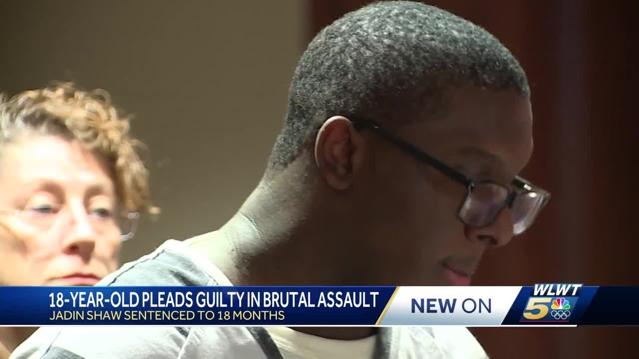 Teen who was part of group attack near Fountain Square faces judge and victim in court